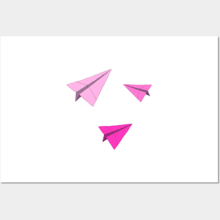 Paper Planes Sticker Pack Pink Posters and Art